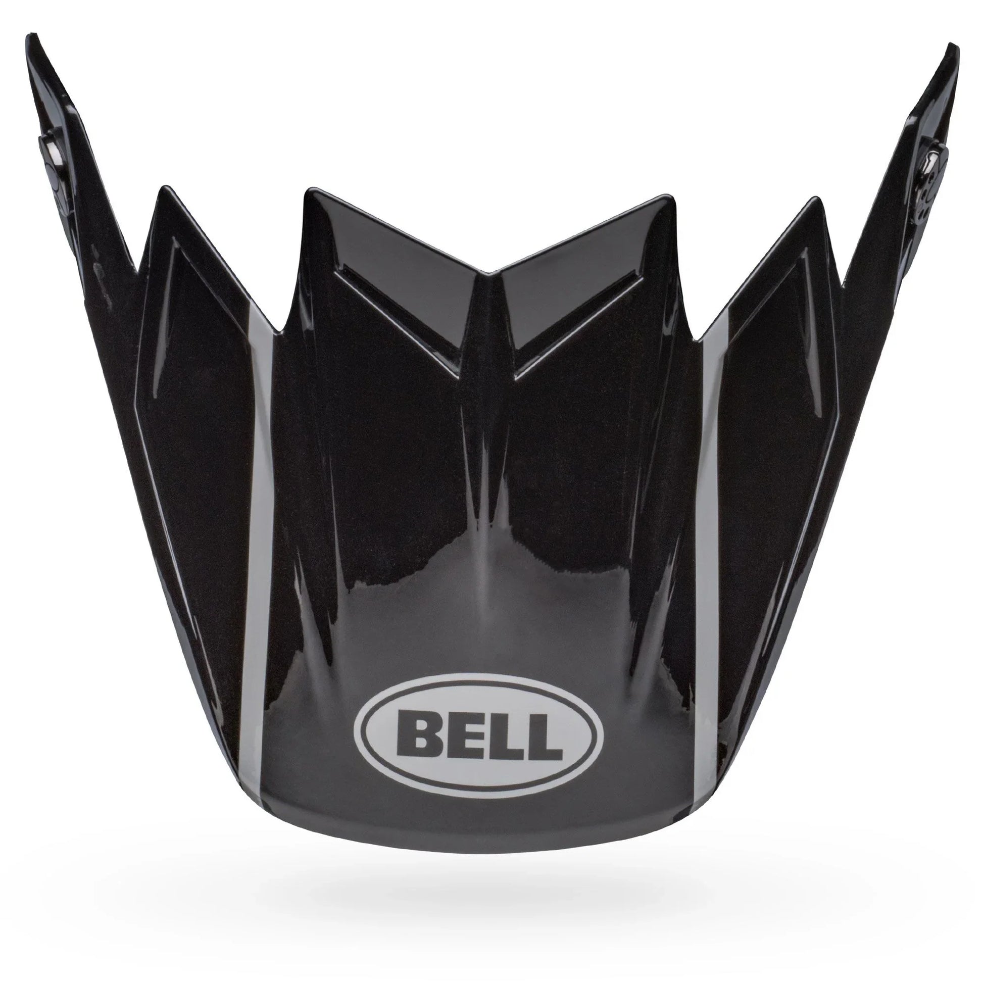 BELL PS MOTO 9 FLEX VISOR SPRINT MATTE BLACK GRAY