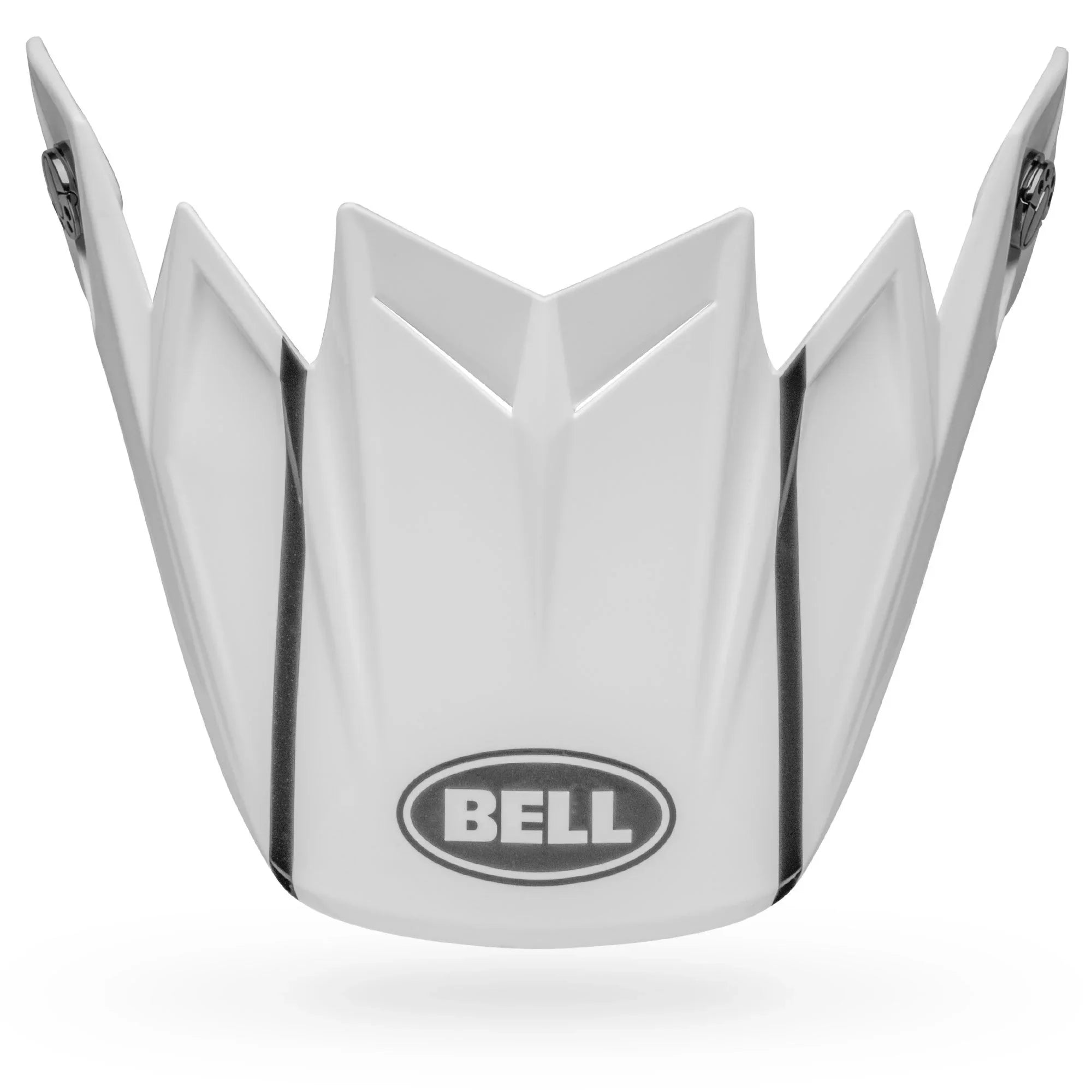 BELL PS MOTO 9 FLEX VISOR SPRINT MATTE GLOSS WHITE RED