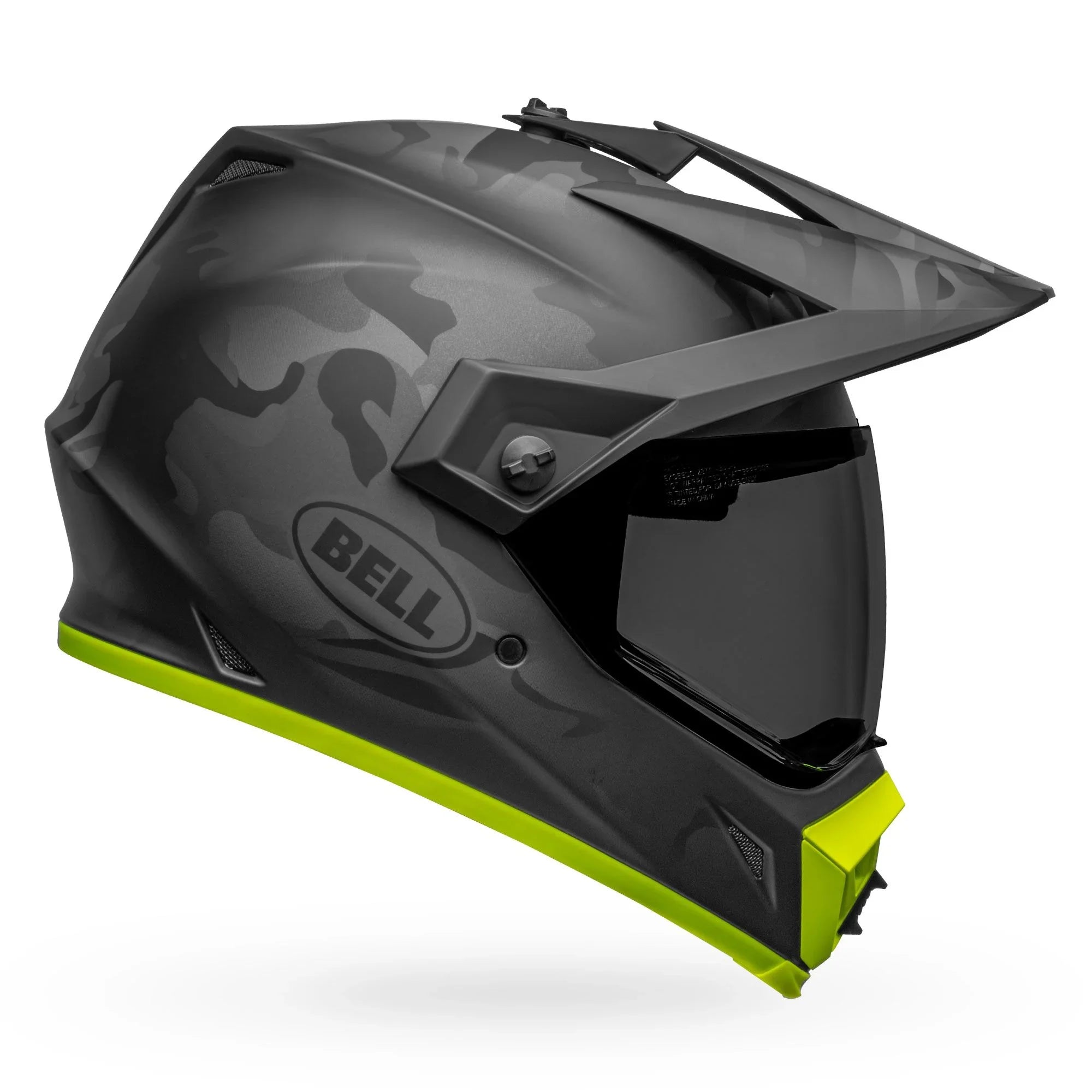 BELL PS MX-9 ADV MIPS STLTH MATTE CM/HIVZ MAT CAMO BLACK HI VIZ