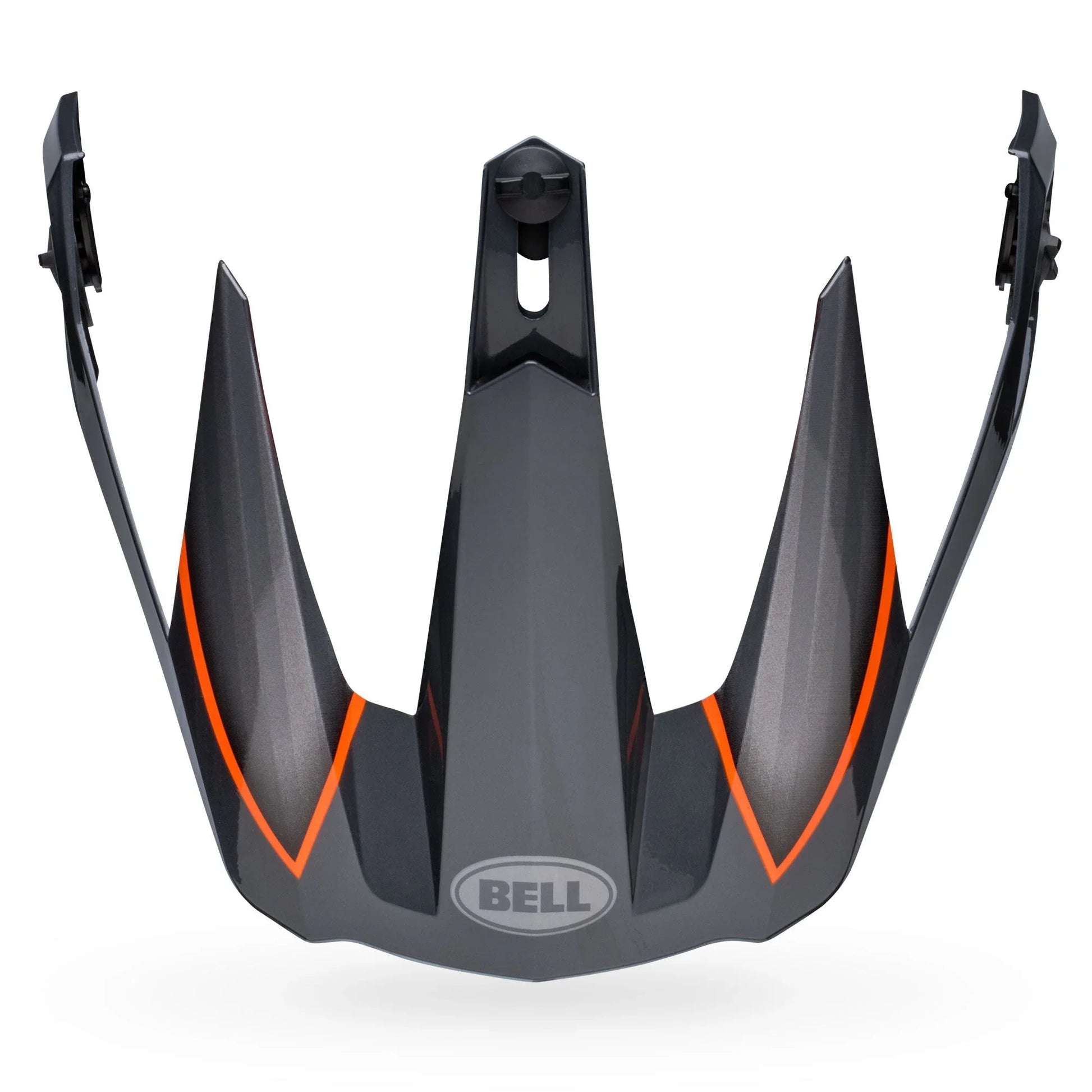 BELL PS MX 9 ADV VISOR 22 DALTON BLACK ORANGE