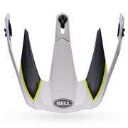 BELL PS MX 9 ADV VISOR 22 DALTON/HVZY WHITE HIVIZ YELLOW