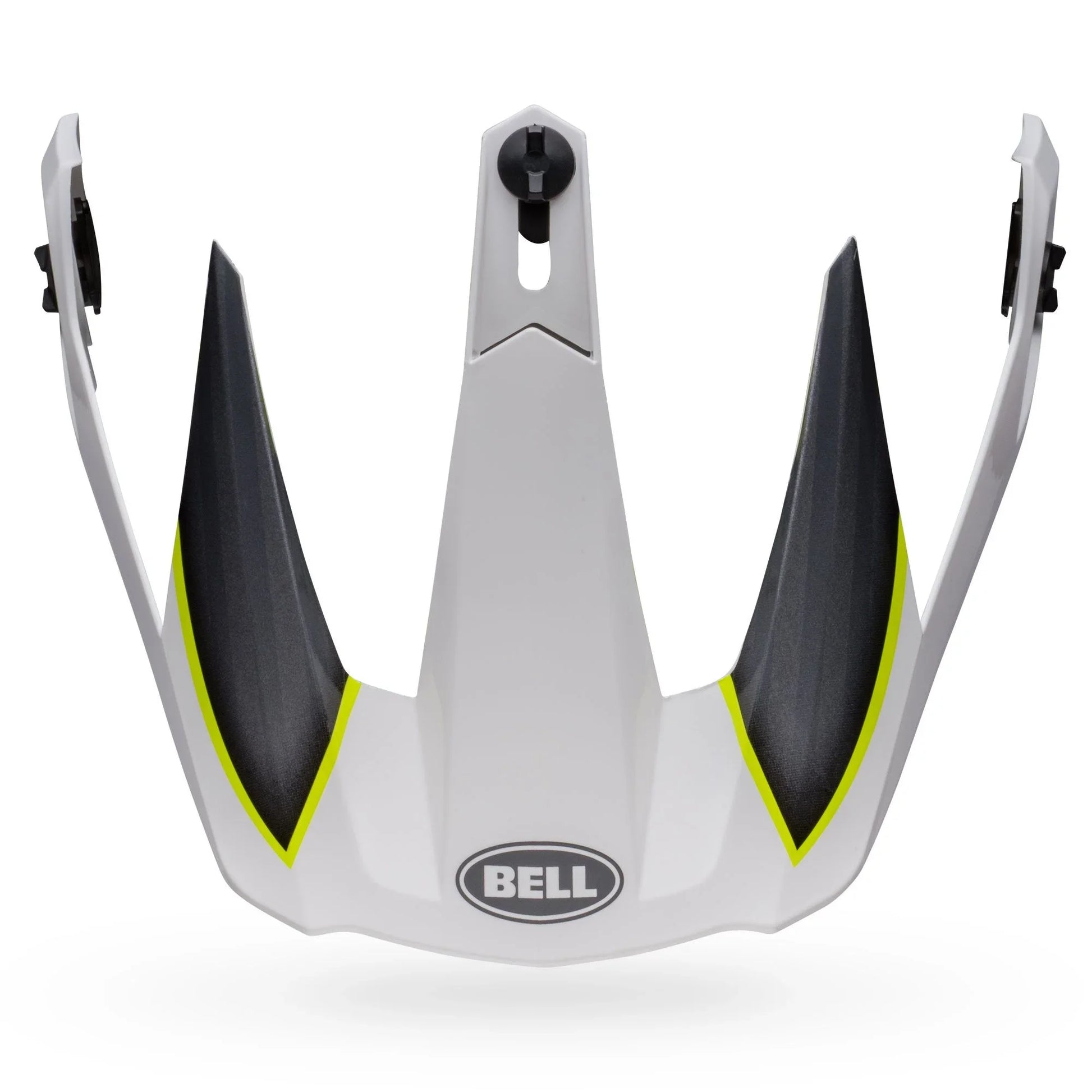 BELL PS MX 9 ADV VISOR 22 DALTON/HVZY WHITE HIVIZ YELLOW