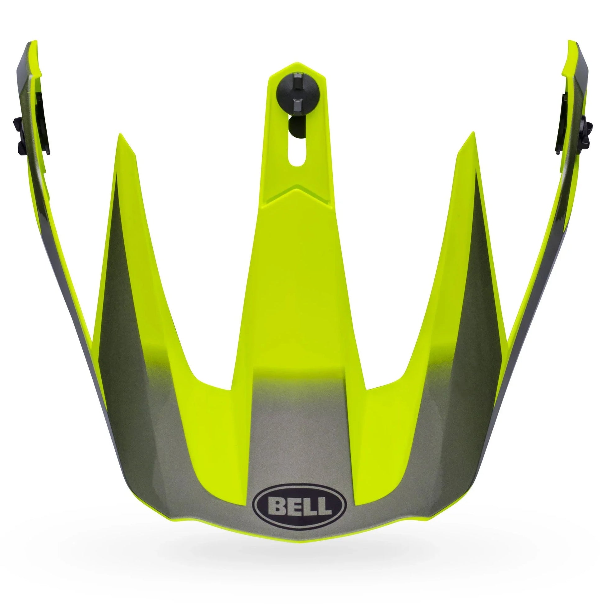 BELL PS MX 9 ADV VISOR 22 DASH HVZY HIVIZ YELLOW GRAY