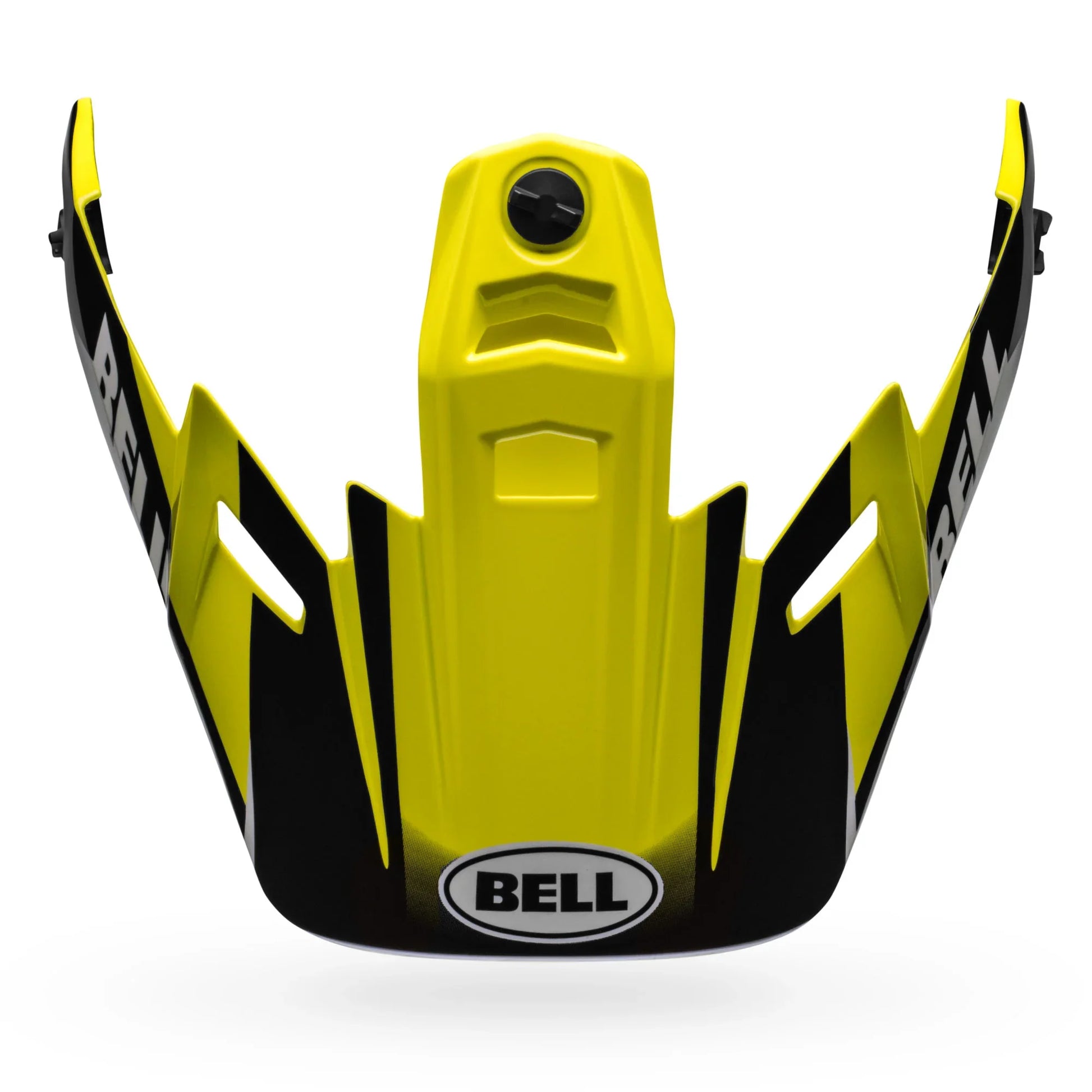 BELL PS MX 9 ADV VISOR DASH/FLO BLACK FLO YELLOW