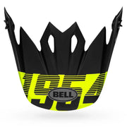 BELL PS MX 9 VISOR STRIKE MATTE/BLACK/HIVZ MATTE GRAY BLACK HIVIZ