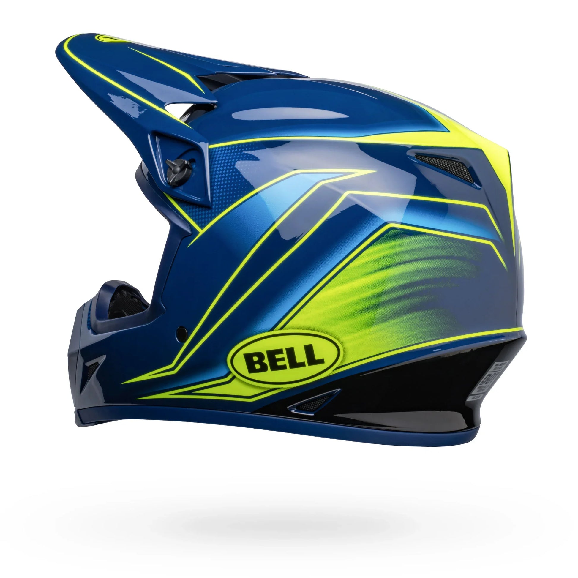 BELL PS MX-9 MIPS ZONE NV/RTN NAVY RETINA
