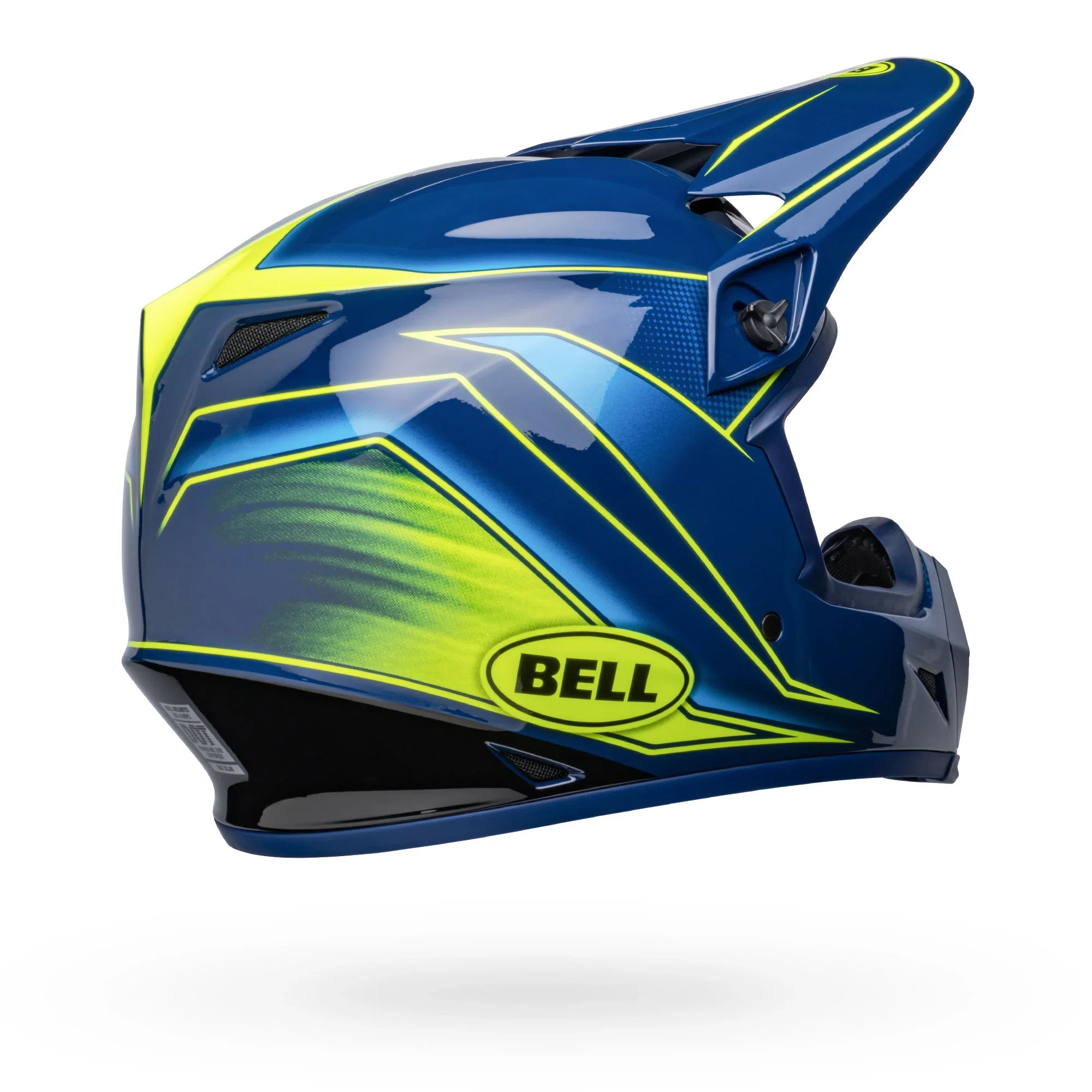 BELL PS MX-9 MIPS ZONE NV/RTN NAVY RETINA