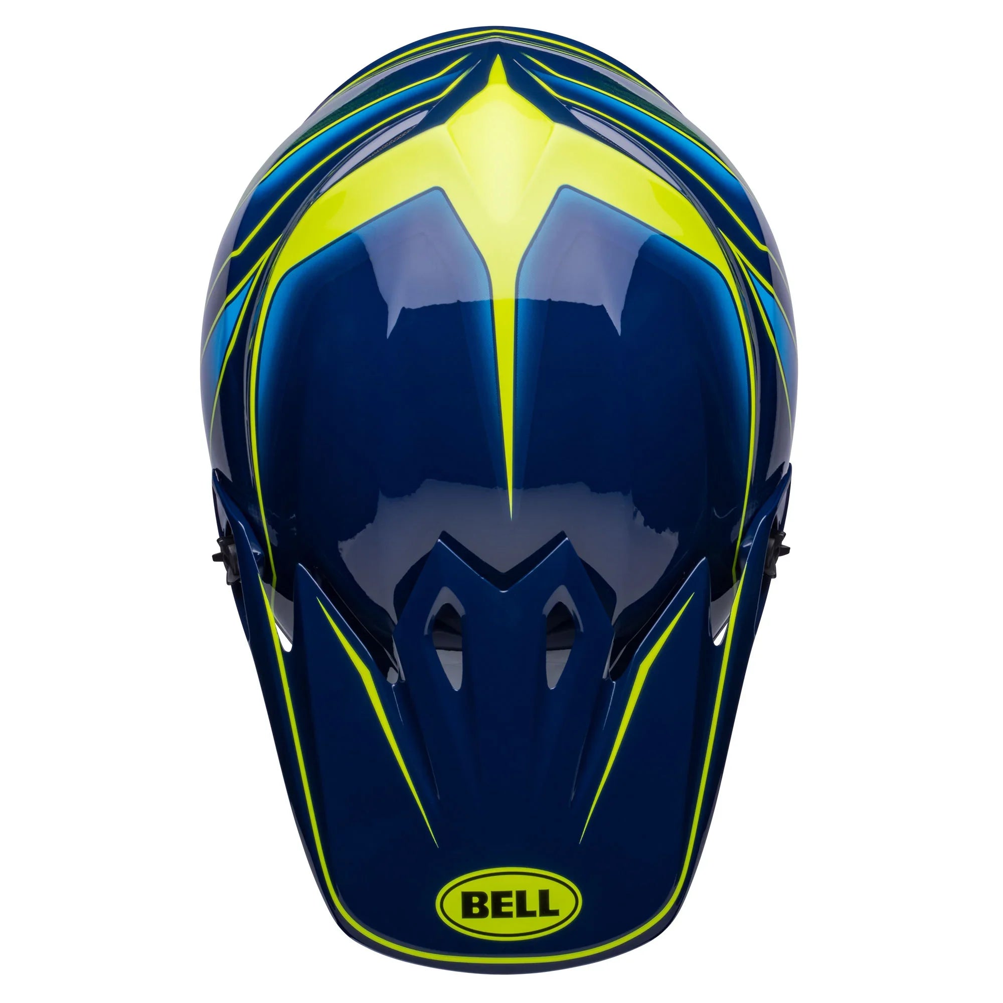 BELL PS MX-9 MIPS ZONE NV/RTN NAVY RETINA
