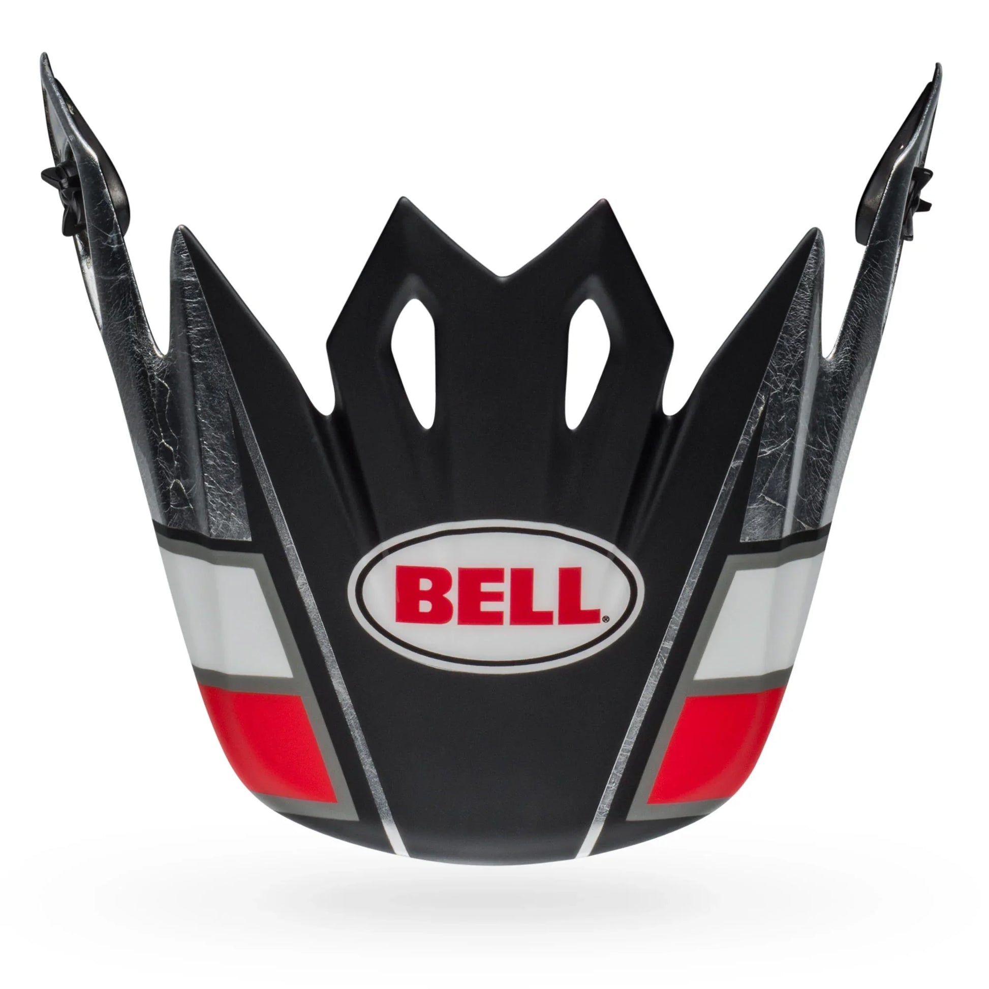 BELL PS MX 9 VISOR TWITCH REPLCA BLACK RED TWITCH