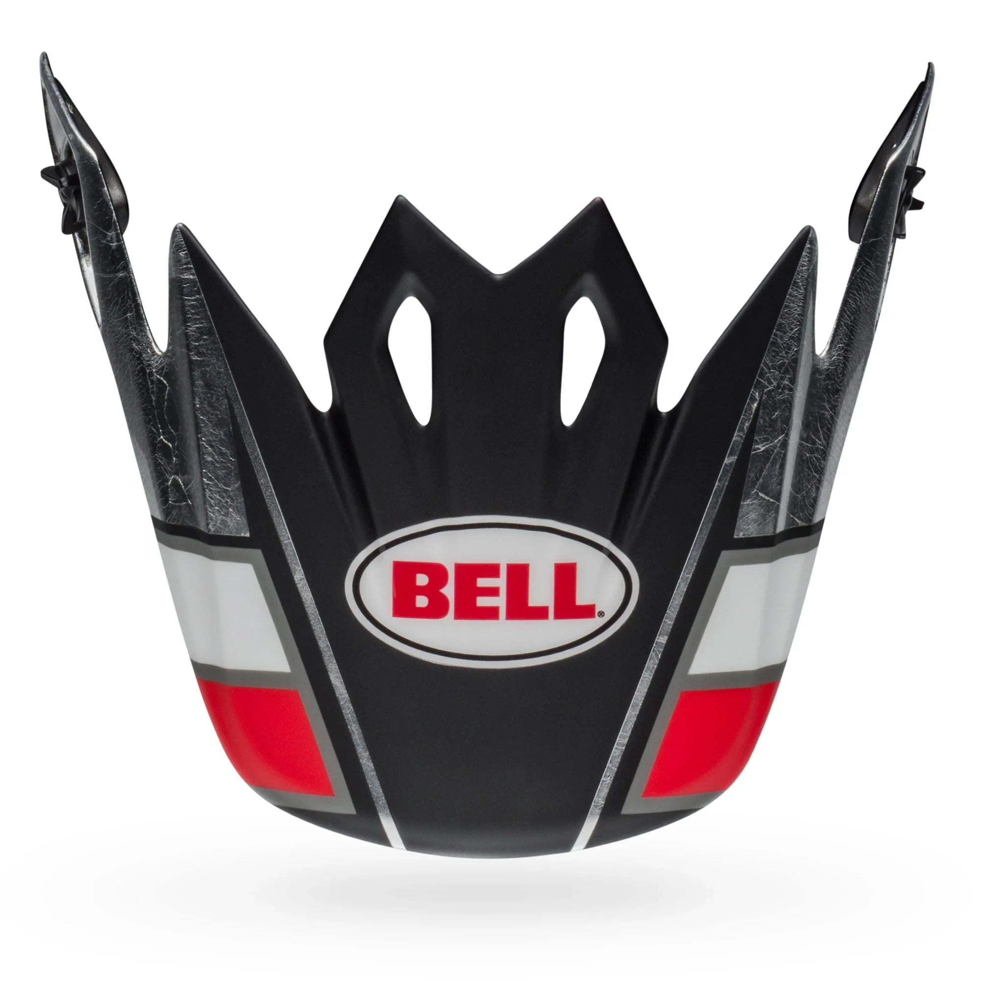 BELL PS MX 9 VISOR TWITCH REPLCA BLACK RED TWITCH