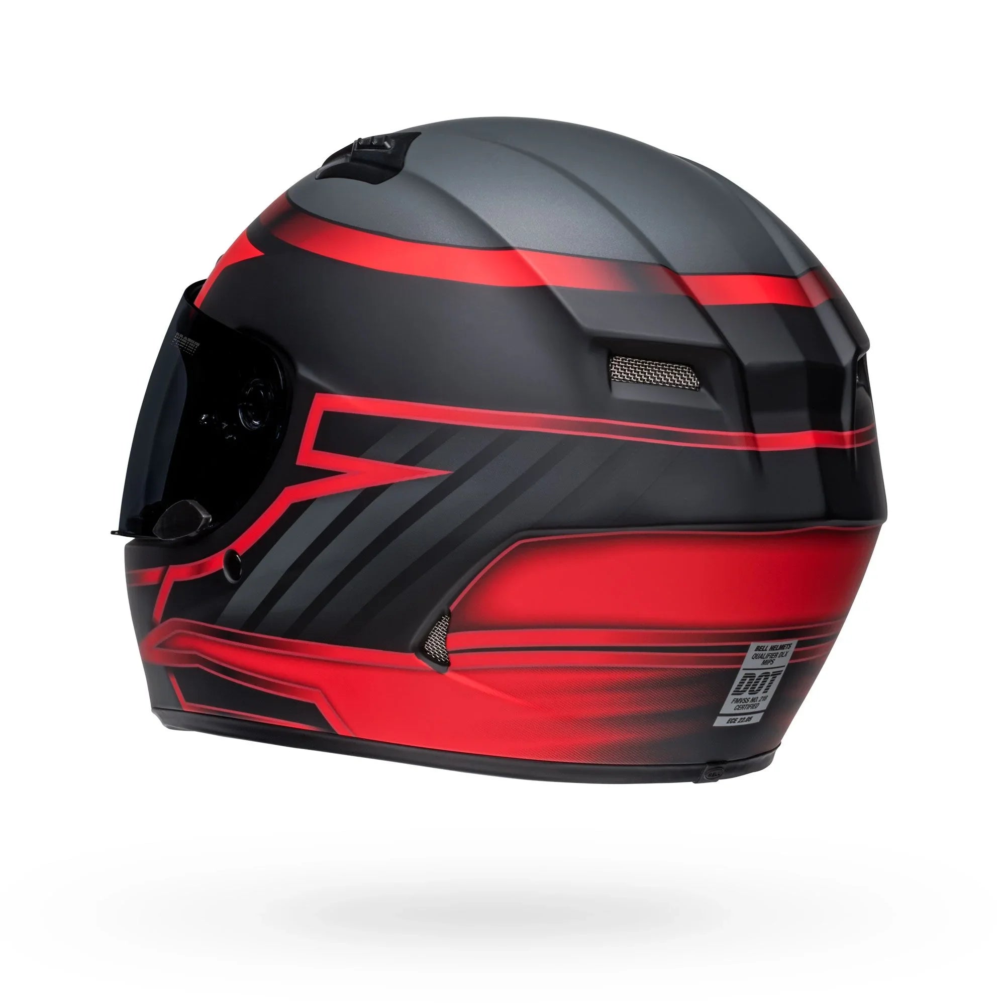 BELL PS QUALIFIER DLX MIPS RSR/CRM MATTE BLACK CRIMSON