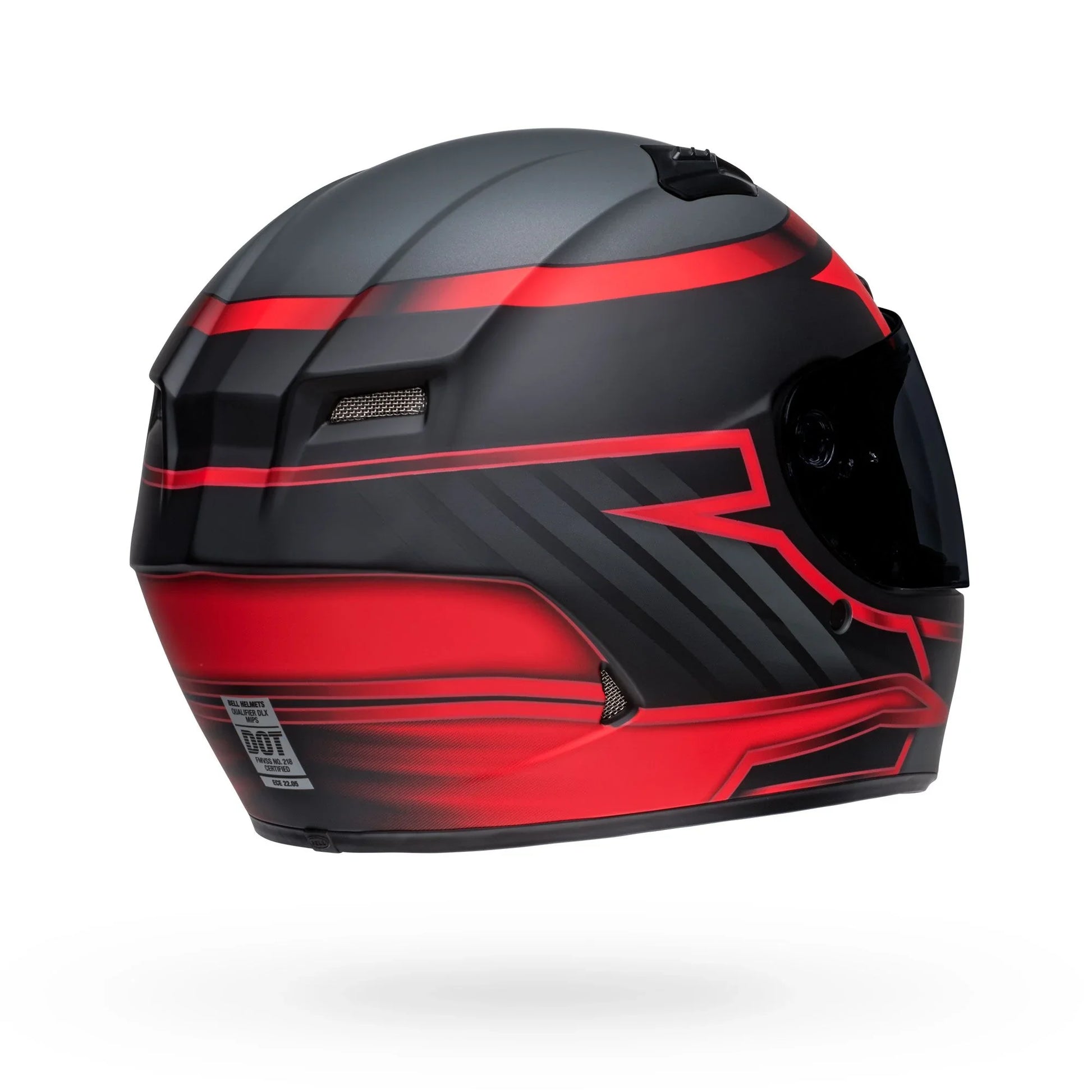 BELL PS QUALIFIER DLX MIPS RSR/CRM MATTE BLACK CRIMSON