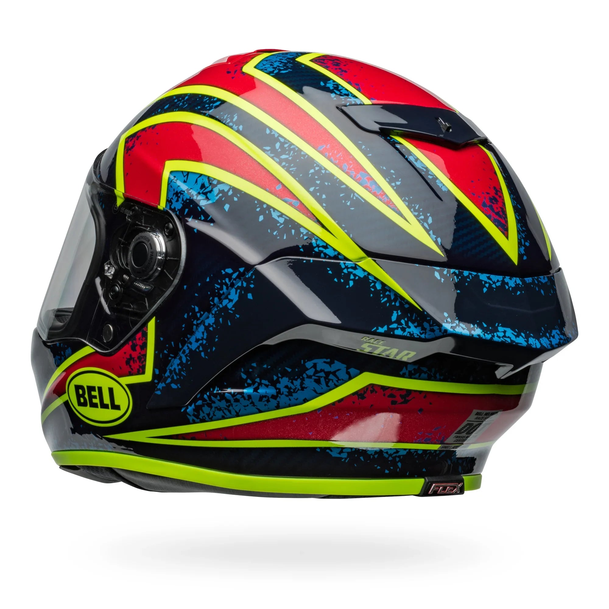 BELL PS RACESTAR DLX XENON/RTN BLUE RETINA