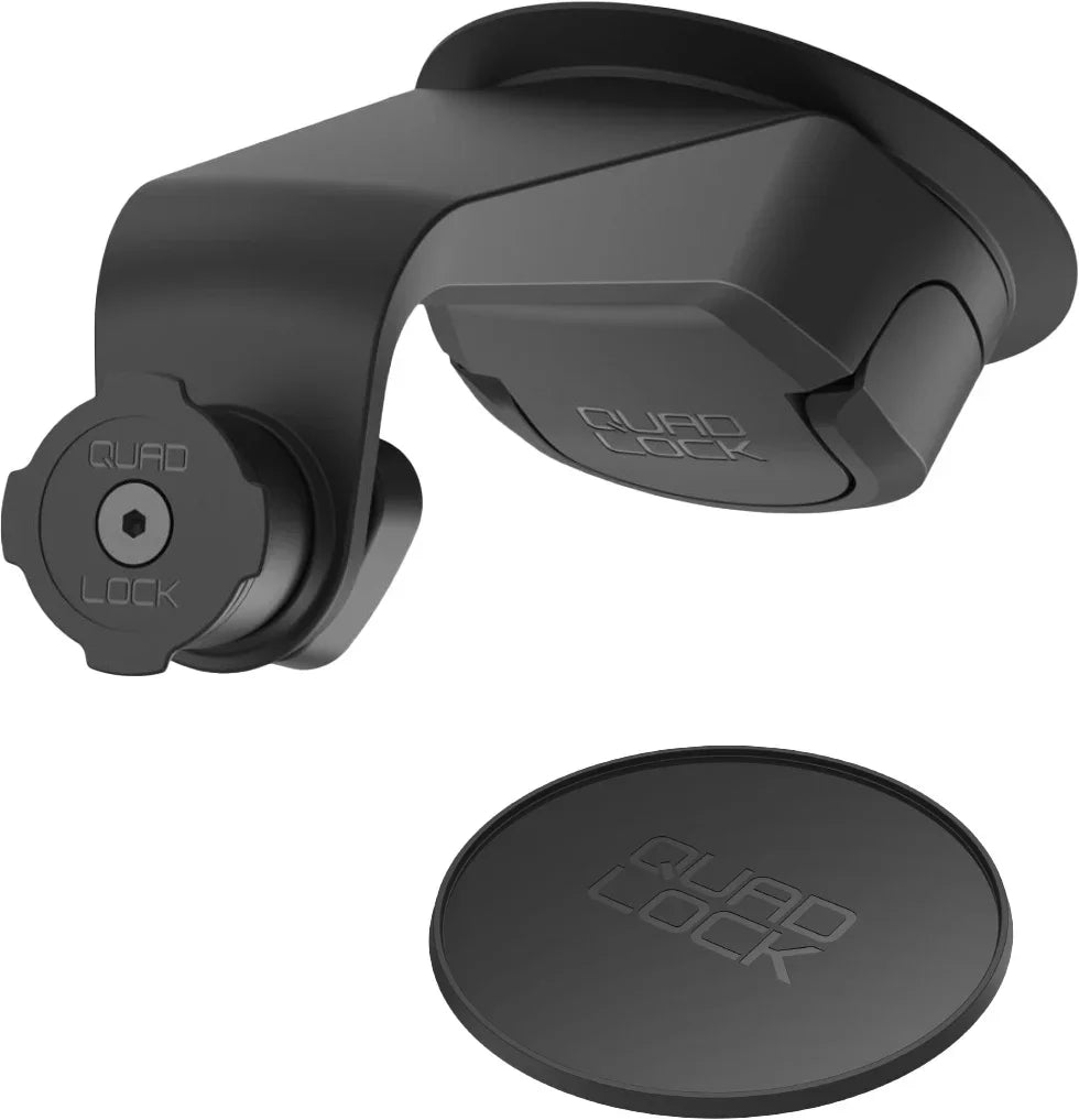 Quad Lock Suction Windscreen/Dash Mount