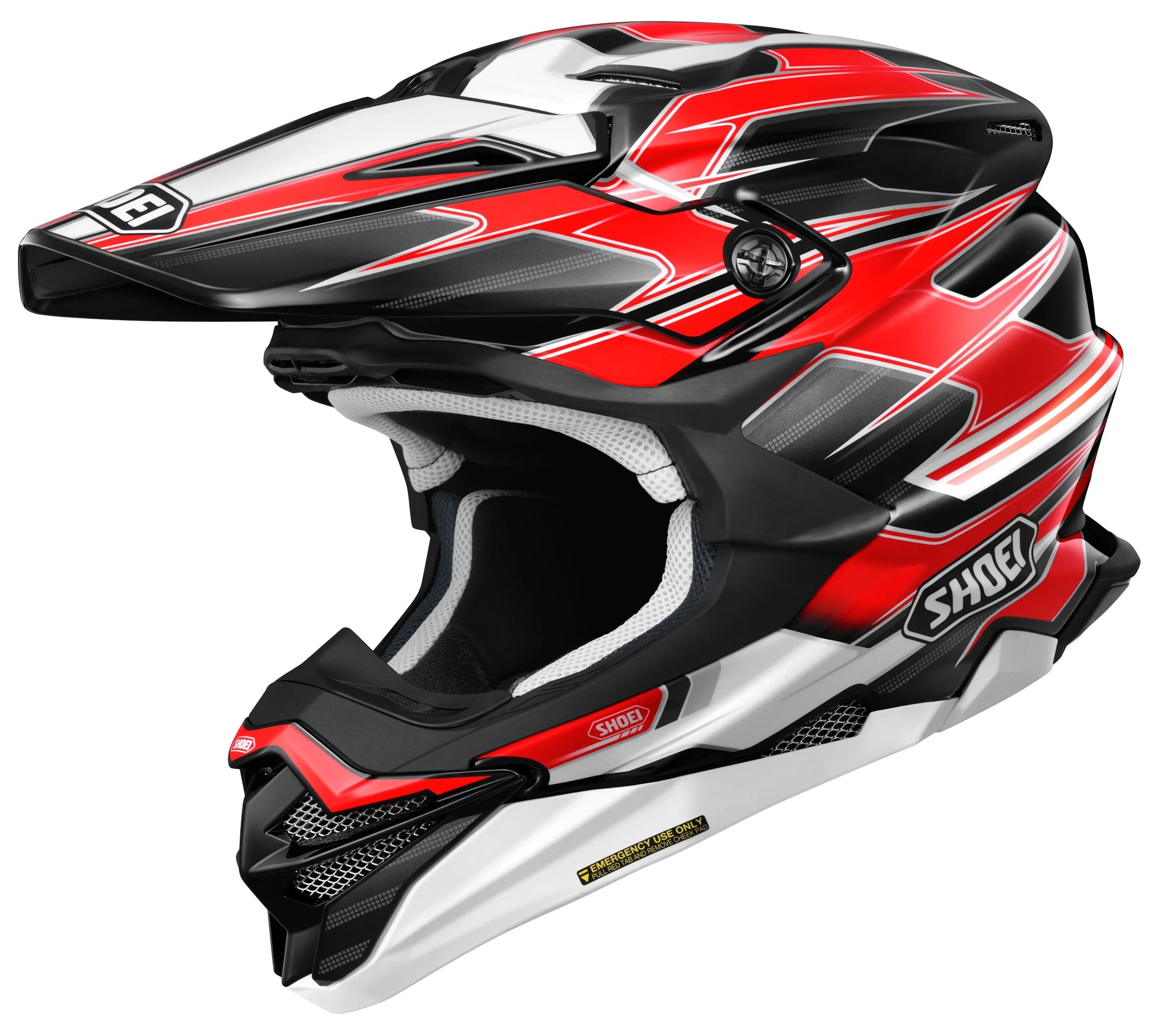 SHOEI VFX-EVO MOTOCROSS DIRT BIKE FULL FACE HELMET SPARKLE TC-1