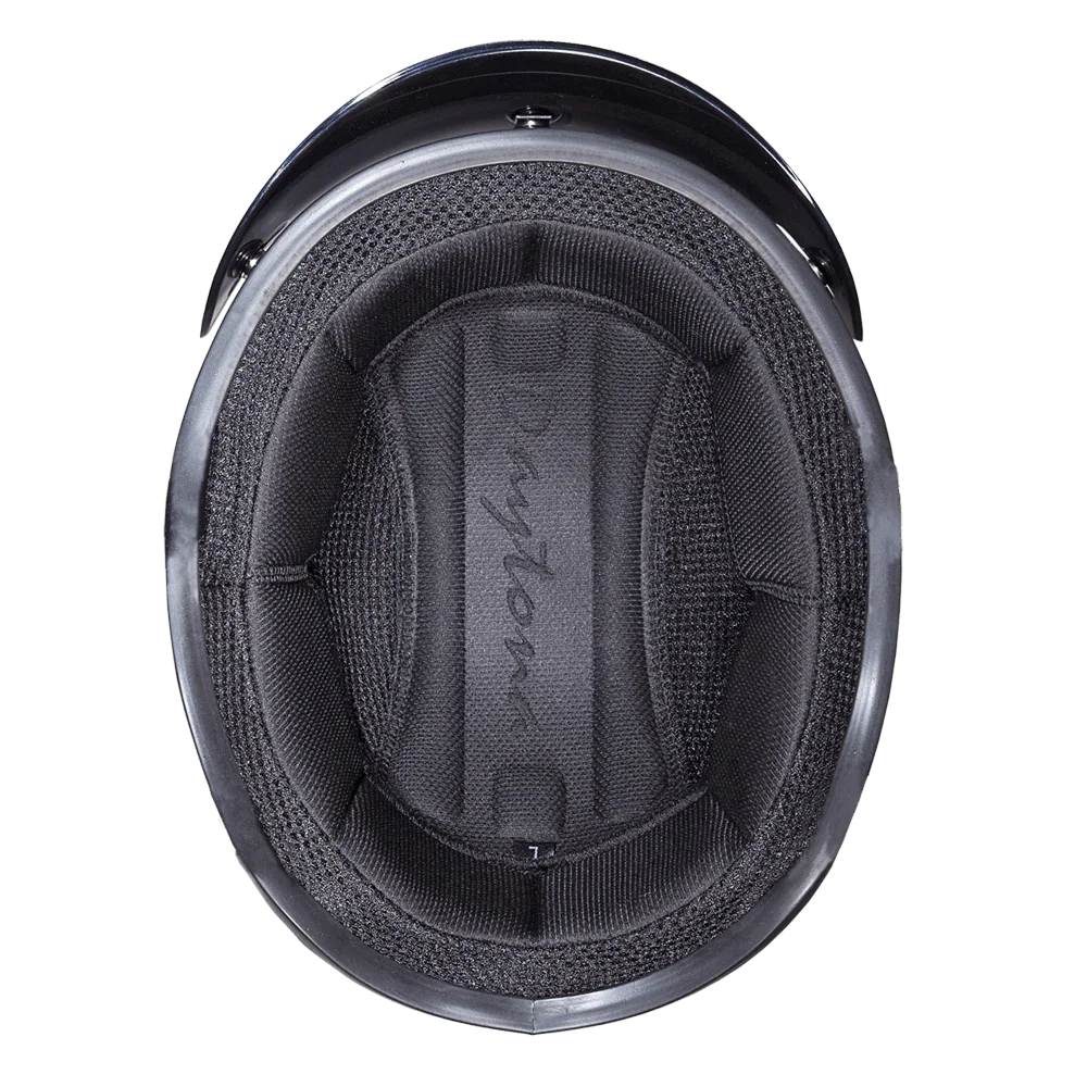 Daytona Helmets D.O.T. Daytona Skull Cap Jr.- Hi-Gloss Black