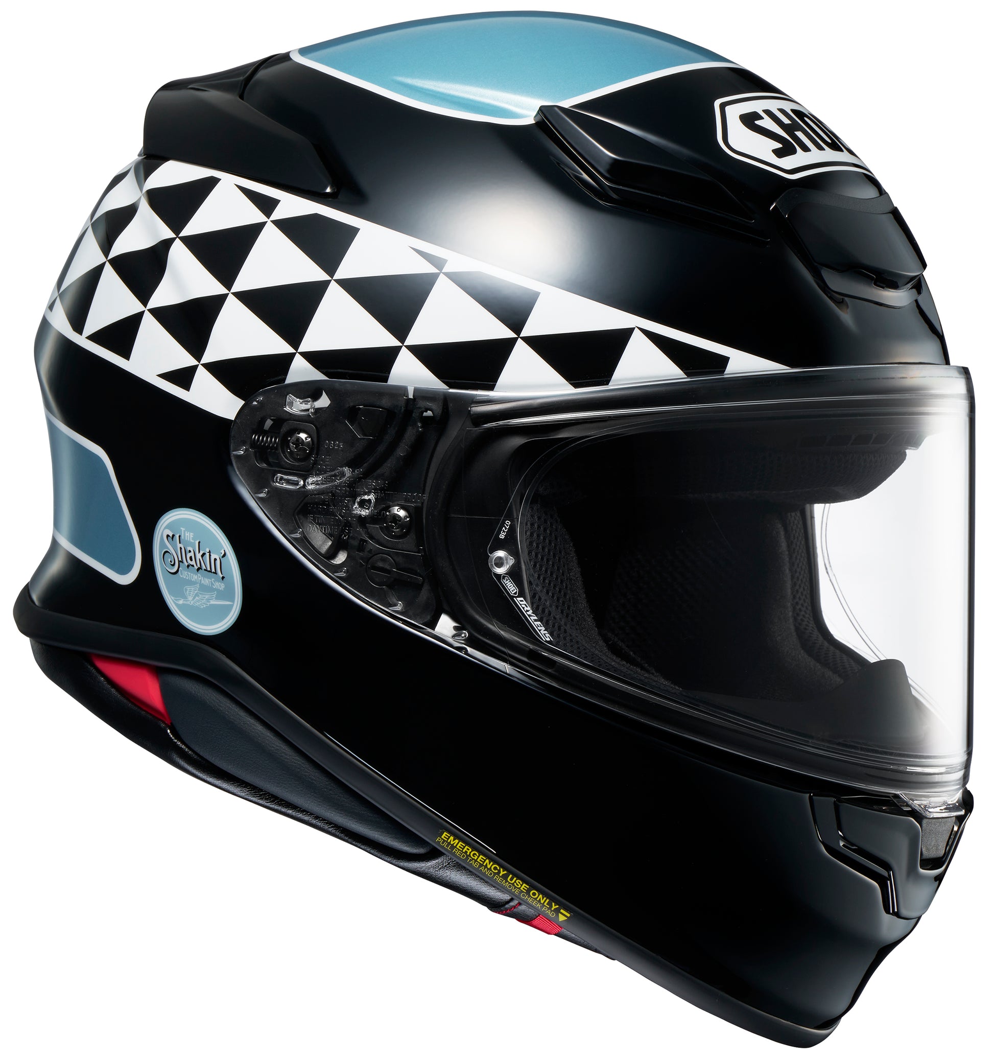 Shoei RF-1400 Shakin' Speed Full Face Helmet - TC-2 - right