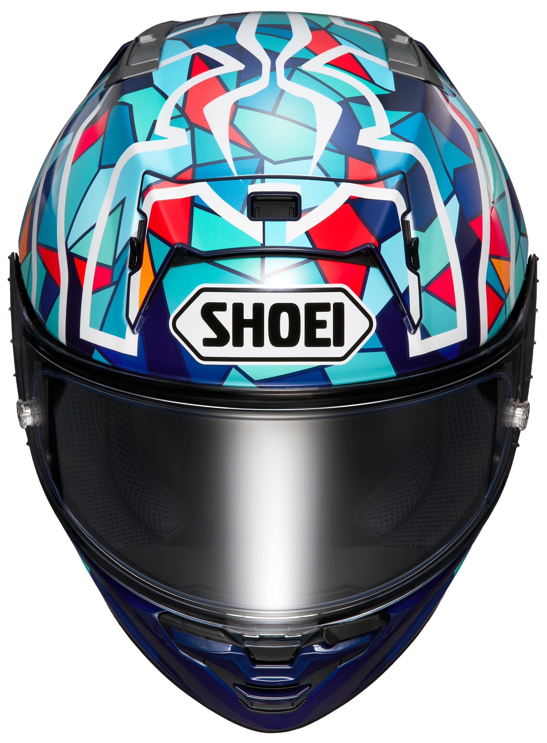 Shoei X-15 Marquez Barcelona Full Face Helmet - TC-10 - front