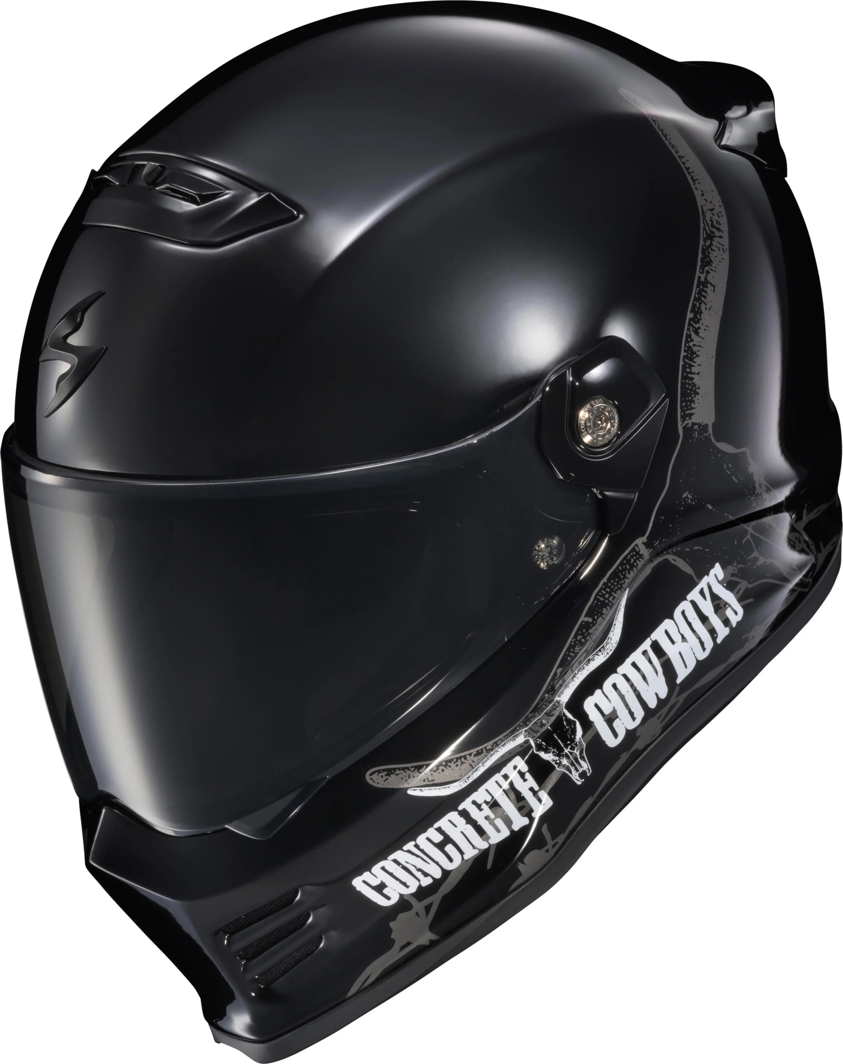 SCORPION EXO 2026 Covert FX Full Face Helmet Concrete Cowboys