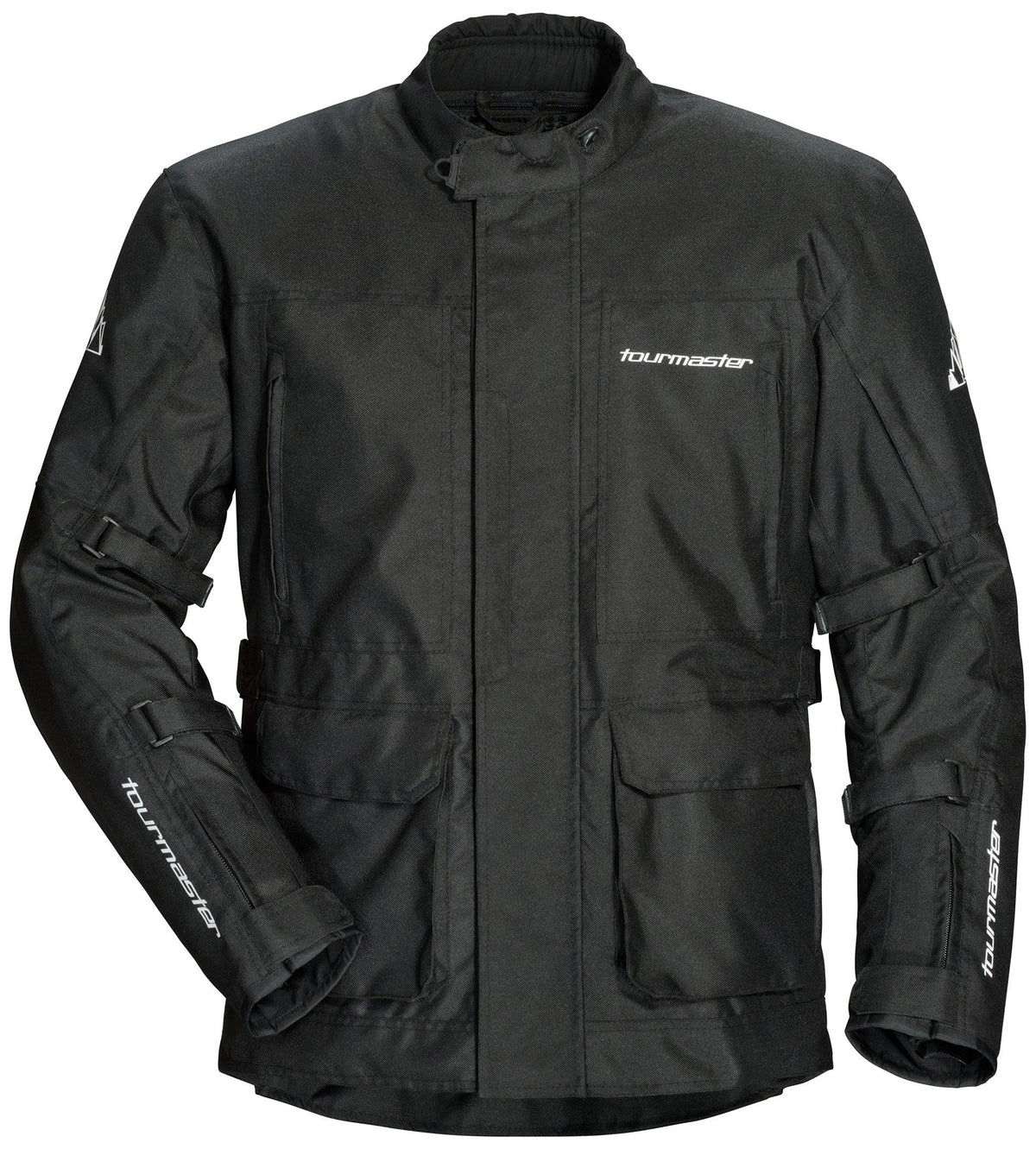 Tourmaster touring jacket with CE-rated armor and laminated shell