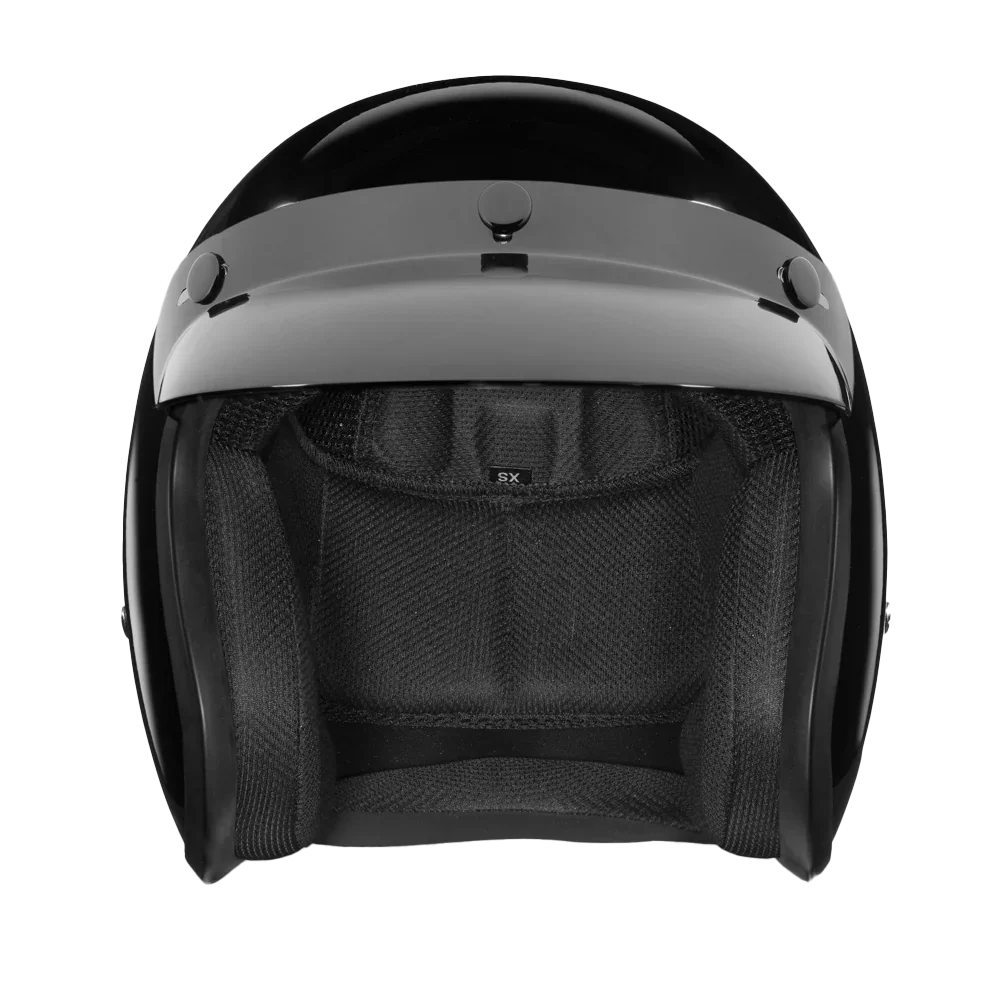 Daytona Helmets D.O.T. Daytona Cruiser- Hi-Gloss Black