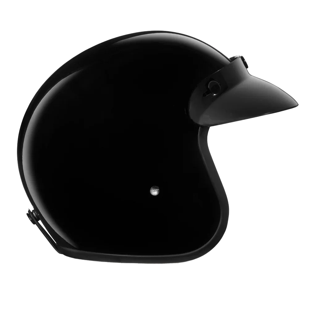 Daytona Helmets D.O.T. Daytona Cruiser- Hi-Gloss Black