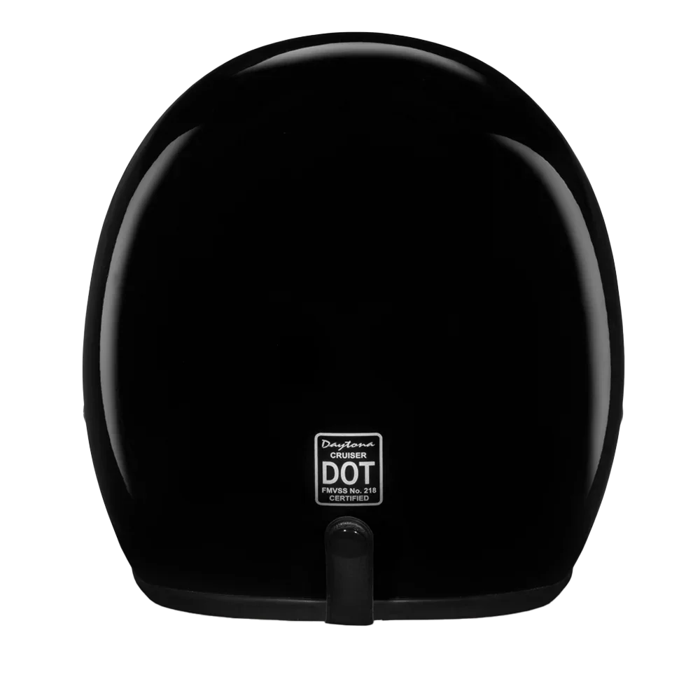 Daytona Helmets D.O.T. Daytona Cruiser- Hi-Gloss Black
