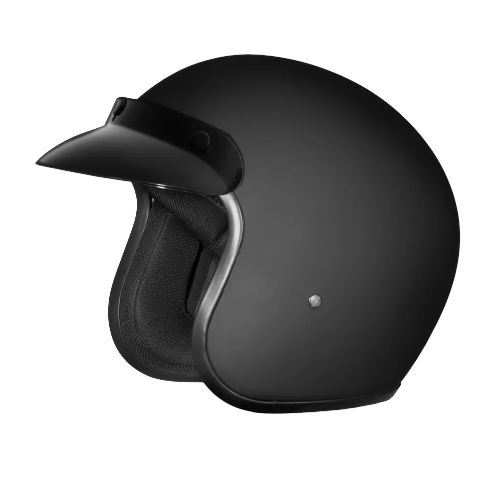 Daytona Helmets D.O.T. Daytona Cruiser- Dull Black