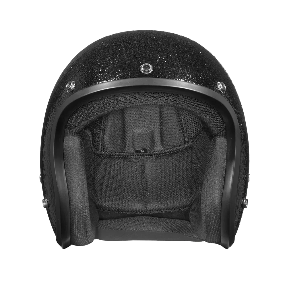Daytona Helmets D.O.T. Daytona Cruiser- Black Metal Flake