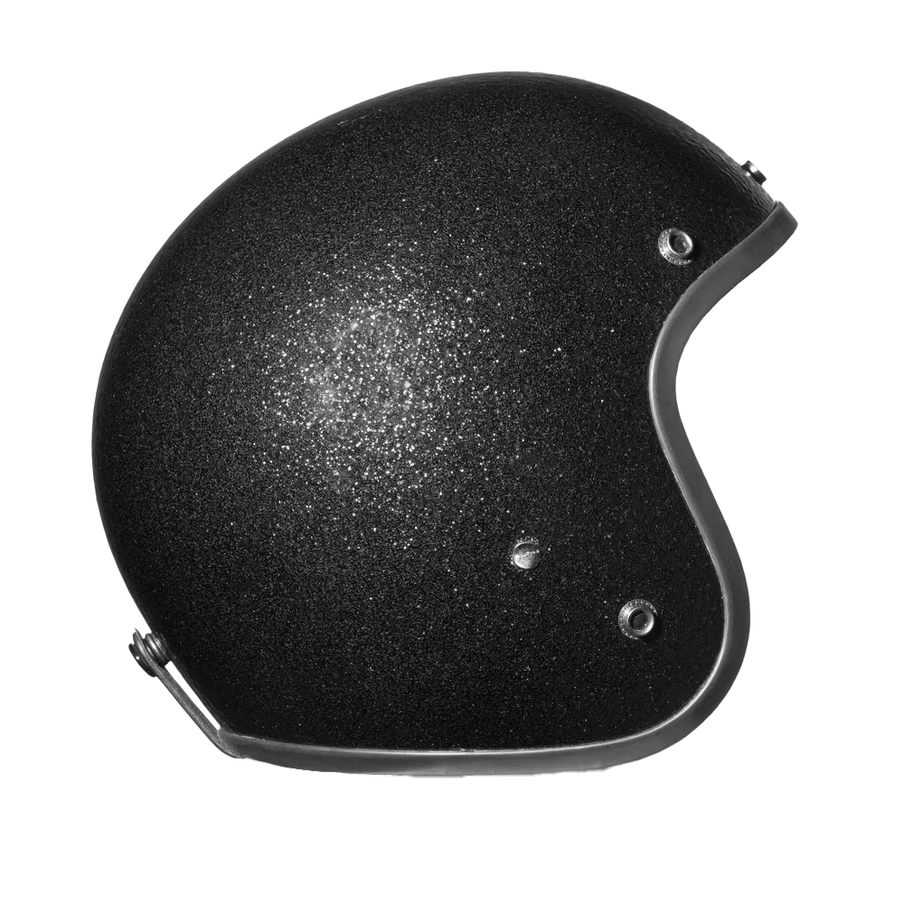 Daytona Helmets D.O.T. Daytona Cruiser- Black Metal Flake