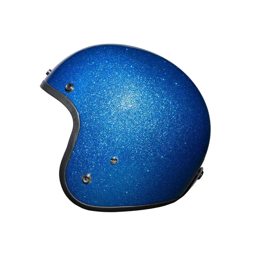 Daytona Helmets D.O.T. Daytona Cruiser- Blue Metal Flake