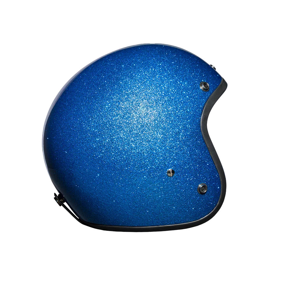 Daytona Helmets D.O.T. Daytona Cruiser- Blue Metal Flake