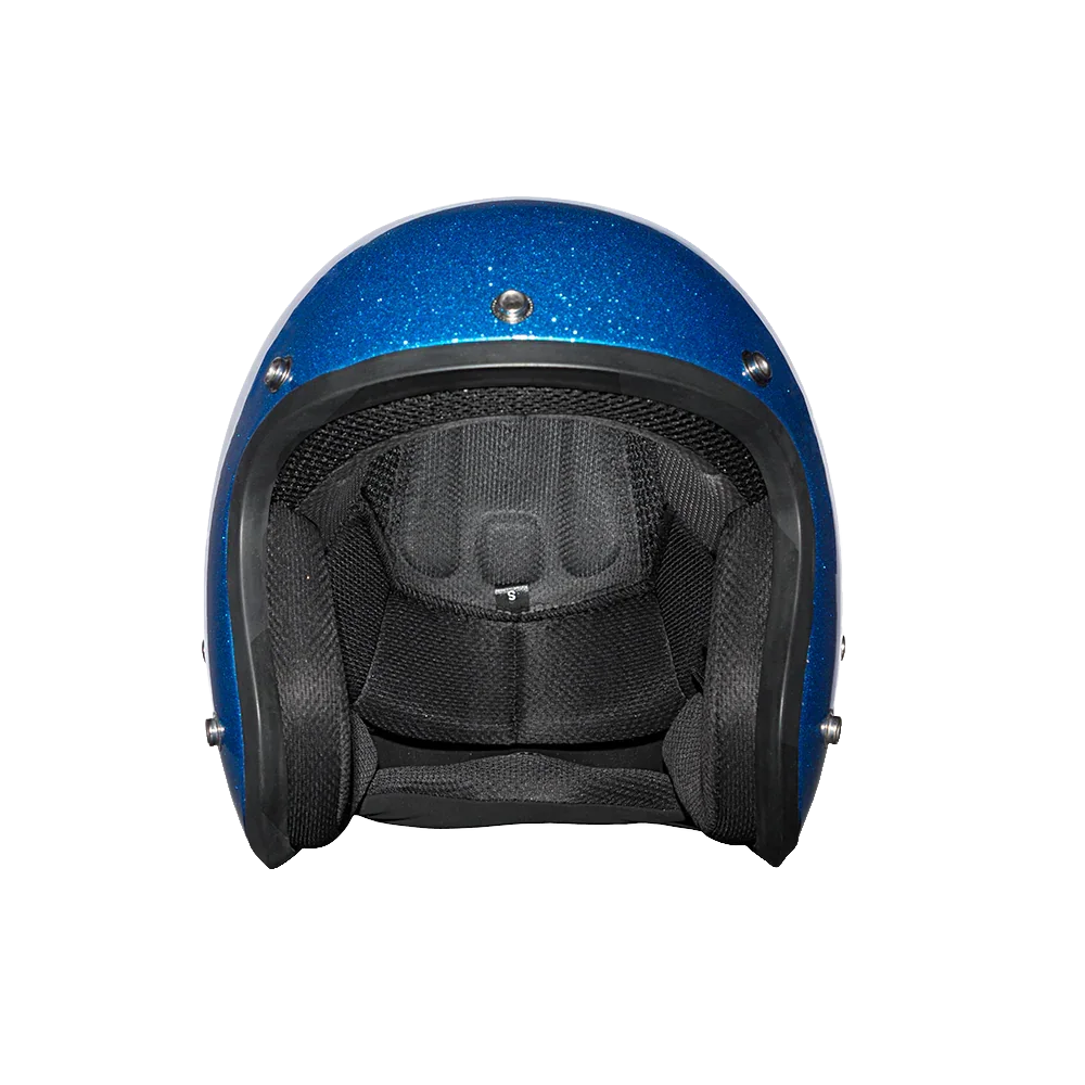 Daytona Helmets D.O.T. Daytona Cruiser- Blue Metal Flake