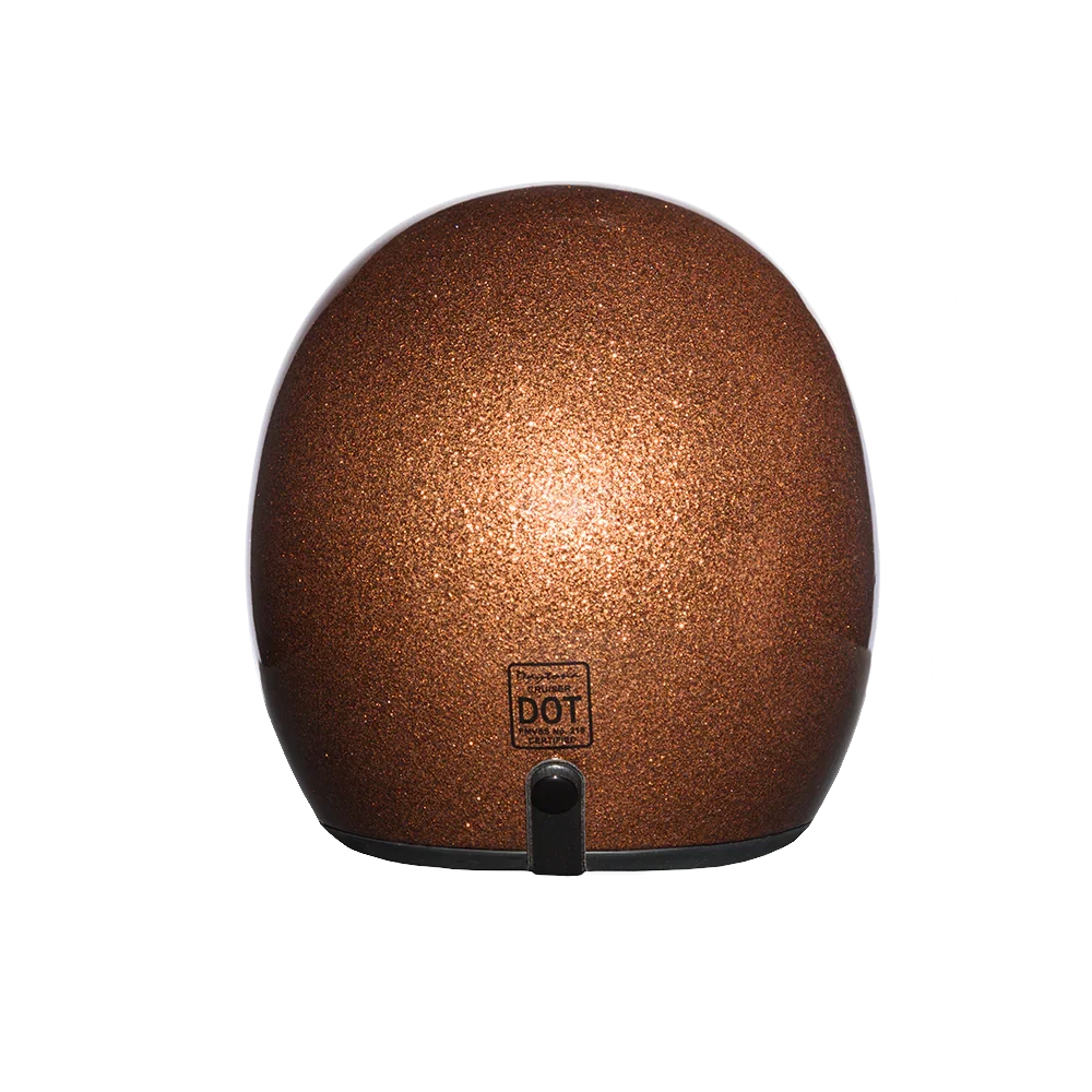 Daytona Helmets D.O.T. Daytona Cruiser- Root Beer Metal Flake