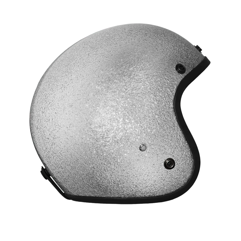 Daytona Helmets D.O.T. Daytona Cruiser- Silver Metal Flake