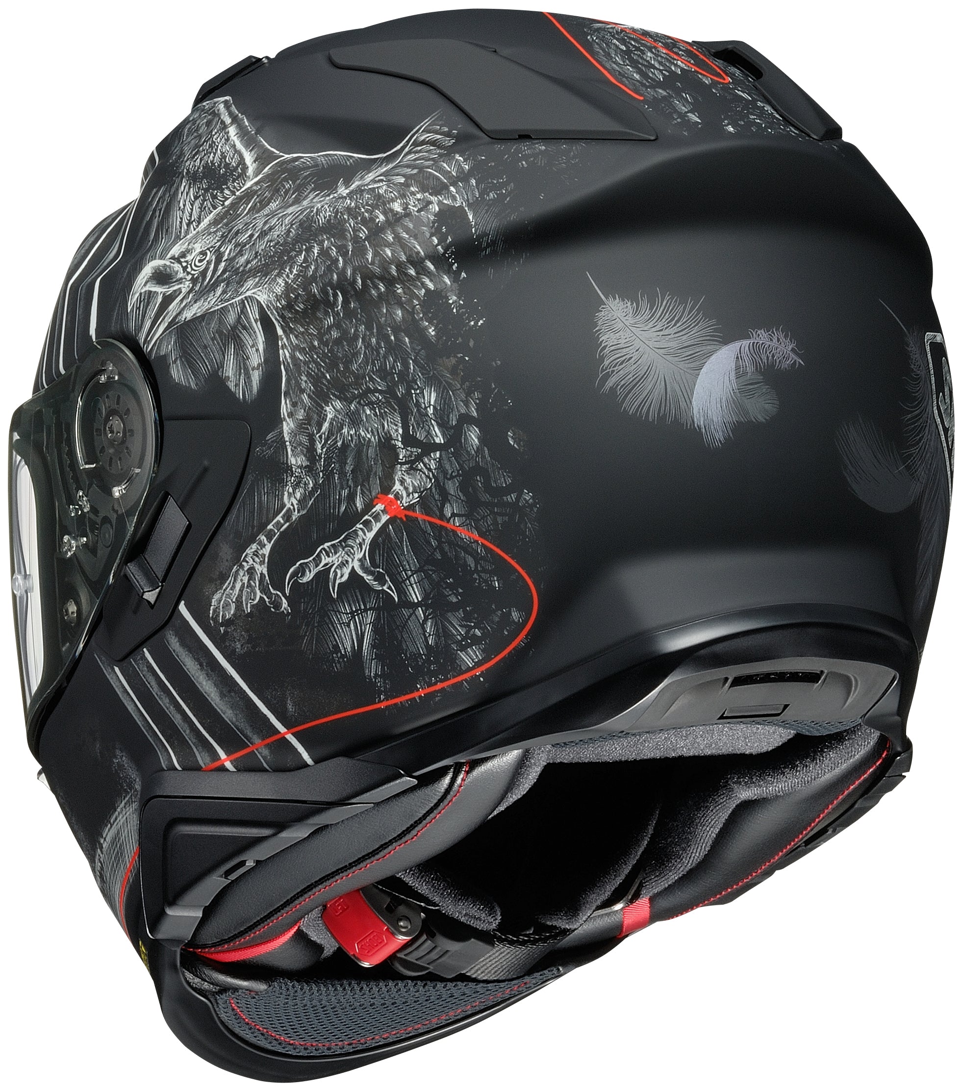 Shoei GT-Air II Ubiquity Full Face Helmet - TC-9 - rear