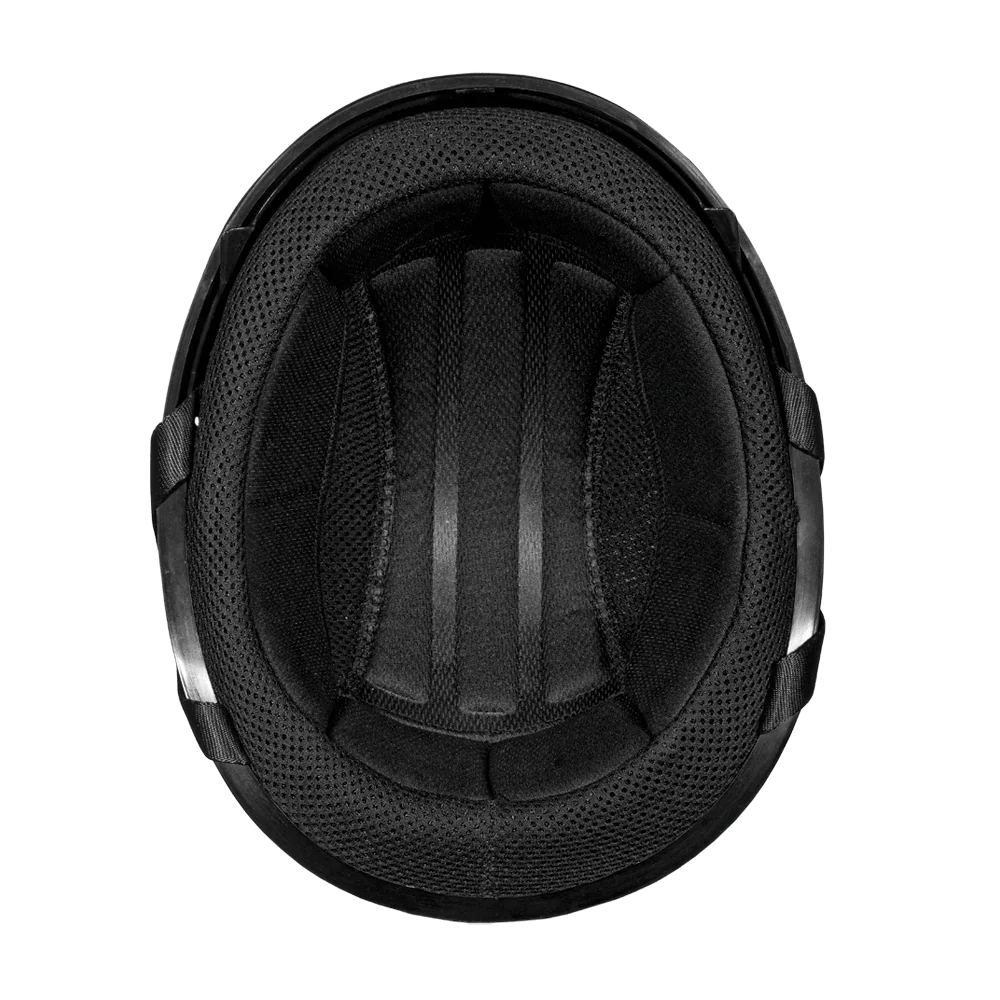 Daytona Helmets D.O.T. Daytona Skull Cap W/ Inner Shield- Dull Black