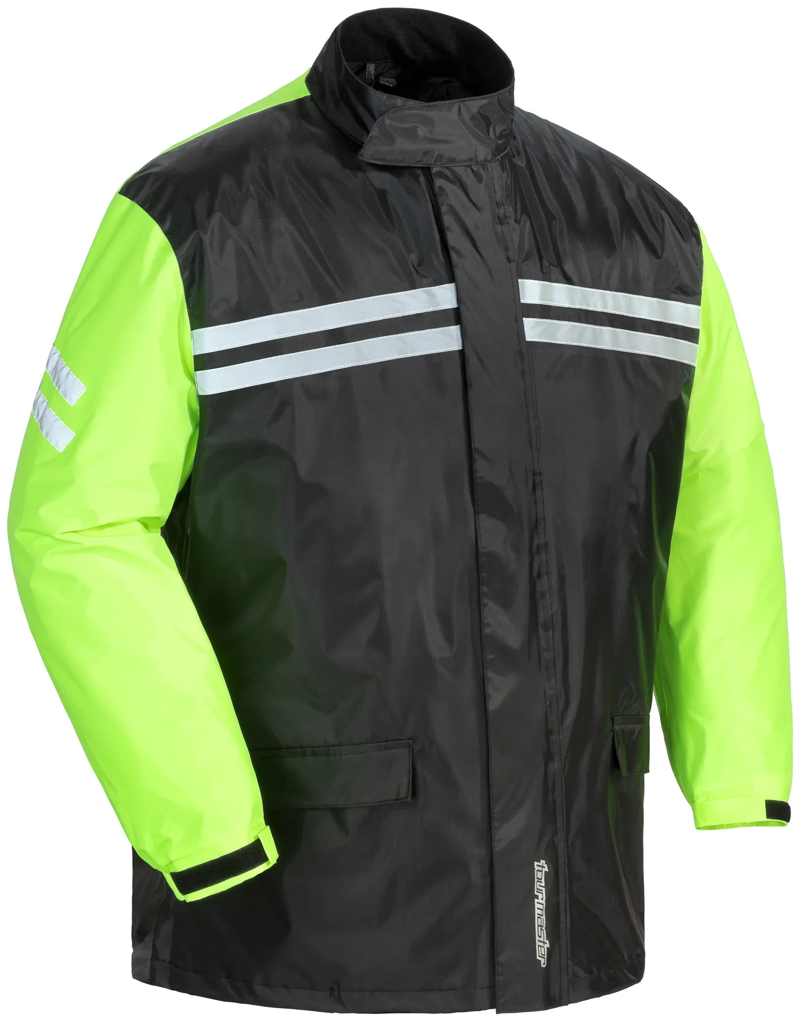 TOURMASTER SHIELD 2PC.RAINSUIT BLACK/HI-VIZ