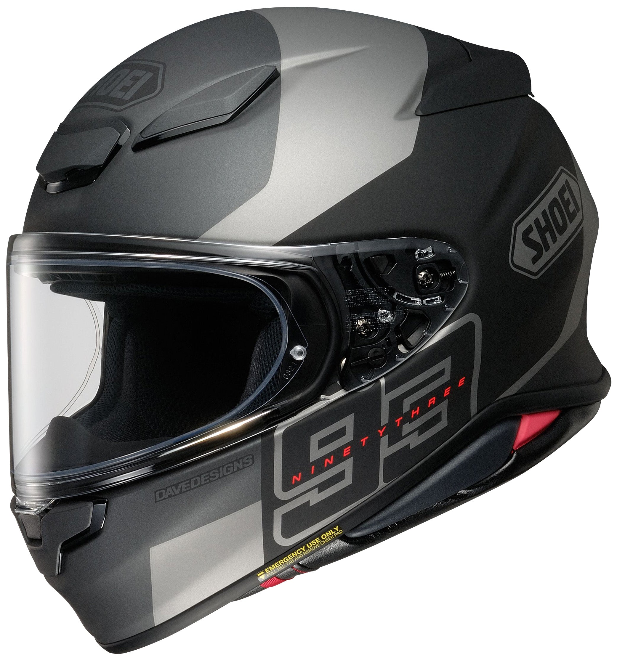 Shoei RF-1400 MM93 Rush Full Face Helmet - TC-5