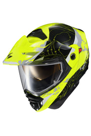 SCORPION EXO EXO-AT960 Cold Weather Helmet Topographic (Dual Pane)