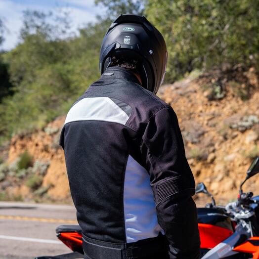 NORU KUKI MESH MEN'S JACKET BLACK/WHITE