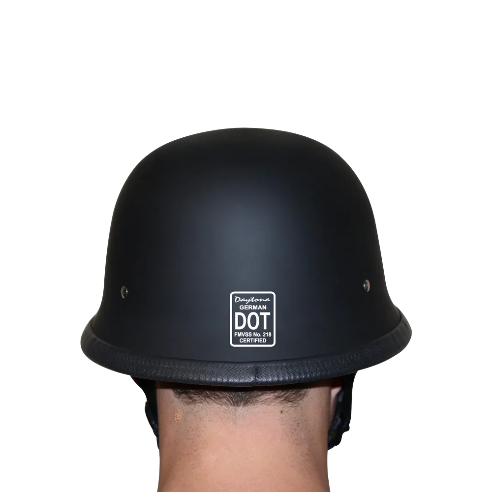 Daytona Helmets D.O.T. German- Hi-Gloss Black