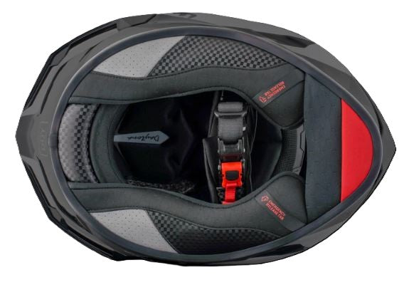 D.O.T. & ECE Daytona Viper Full Face Helmet- Hi-Gloss Black